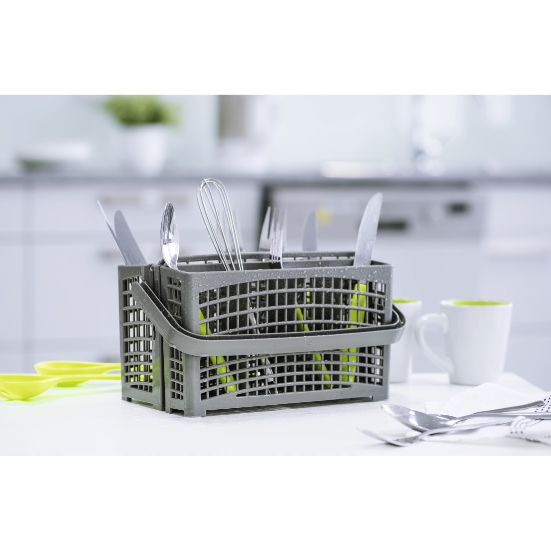 awx High-Res Appliance - Xavax, 2in1 Cutlery Basket for Dishwasher