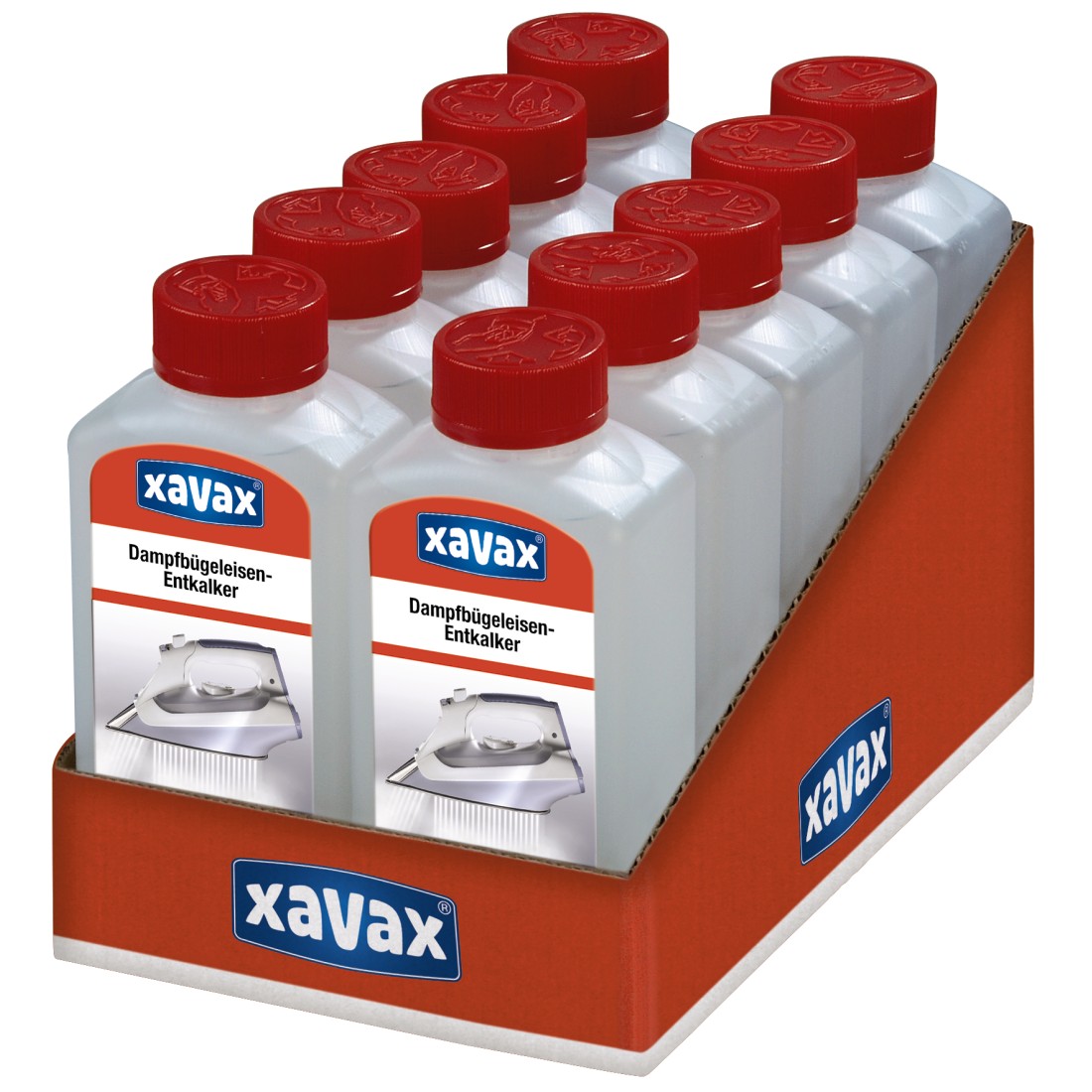 awx5 Druckfähige Anwendung 5 - Xavax, Entkalker für Dampfbügeleisen