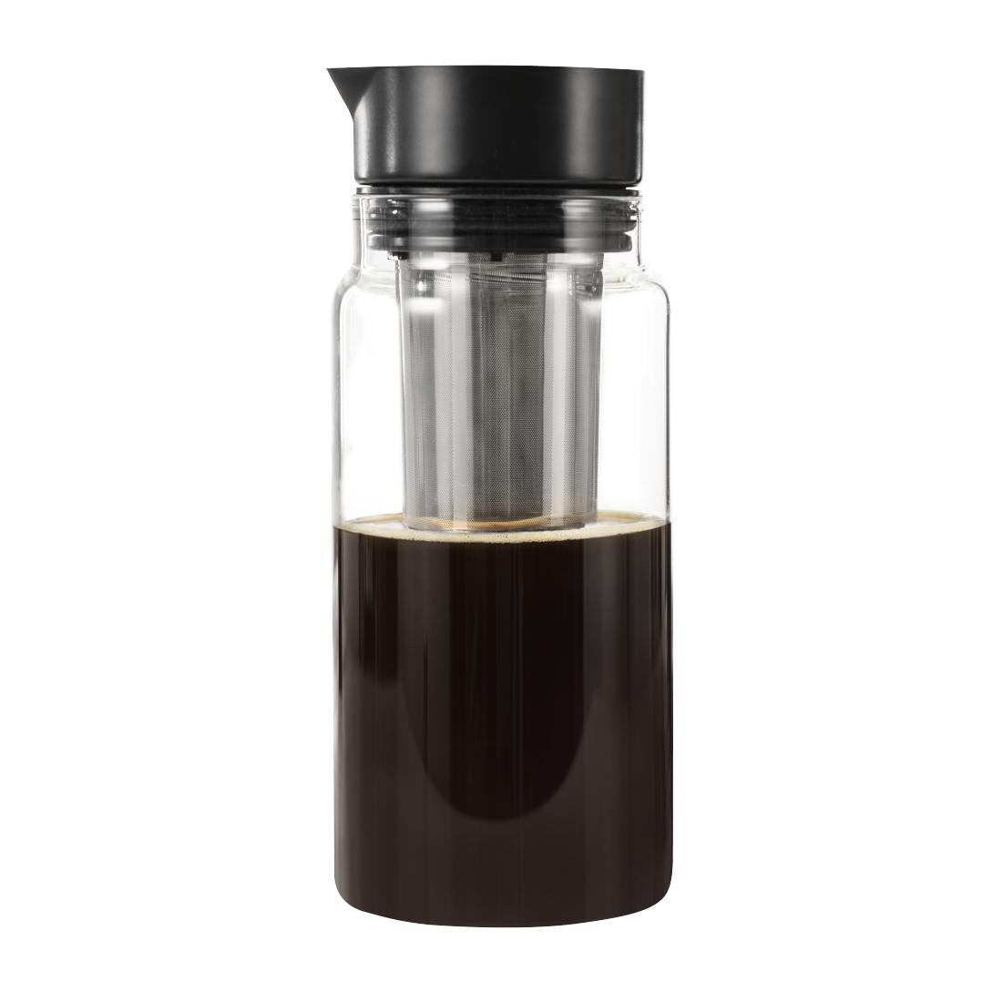 abx2 Druckfähige Abbildung 2 - Xavax, Cold Brew Kaffeebereiter aus Glas, 1L