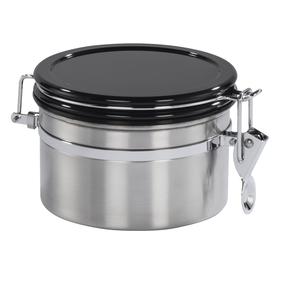 abx High-Res Image - Xavax, Boîte en acier inoxydable pour 250 g de café moulu, argentée
