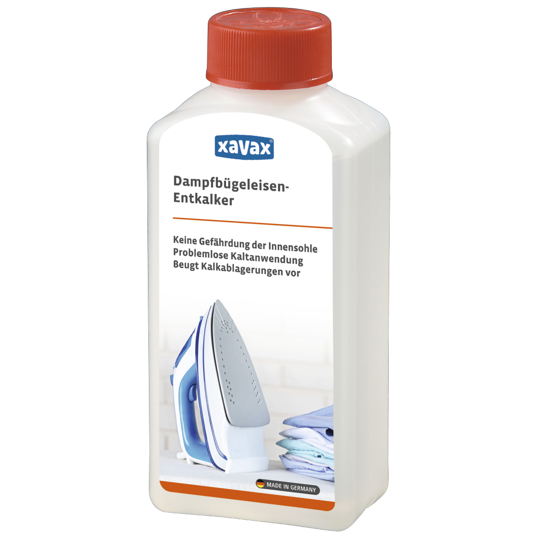 abx High-Res Image - Xavax, Descaler for Steam Irons, 250 ml