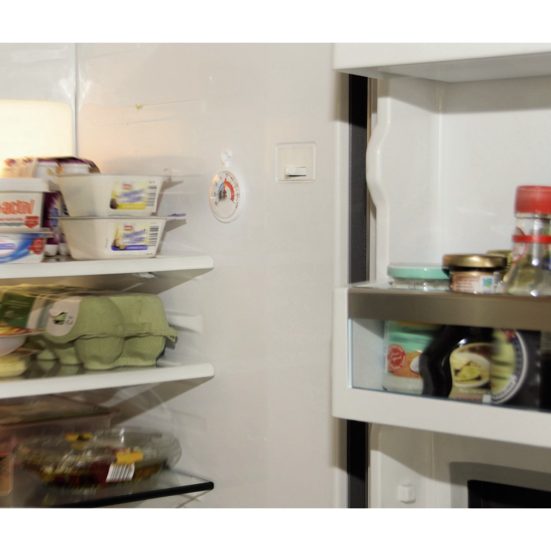 awx2 High-Res Appliance 2 - Xavax, Thermomètre pour réfrigérateur, freezer ou congélateur, rond