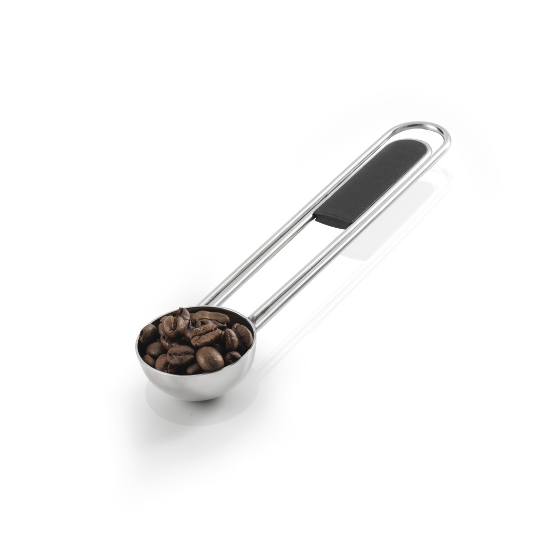 dex Druckfähiges Detail - Xavax, Edelstahldose für 1 kg Kaffeebohnen, mit Löffel, Silber