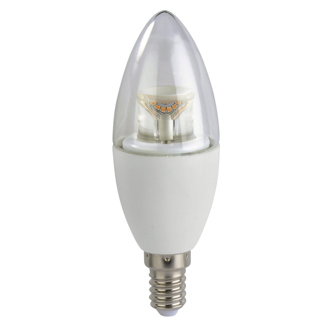 abx Druckfähige Abbildung - Xavax, LED-Lampe, E14, 470lm ersetzt 40W, Kerzenlampe, Warmweiß, dimmbar