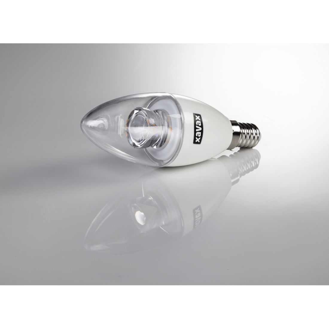 abx3 High-Res Image 3 - Xavax, LED Bulb, E14, 470lm replaces 40W, candle bulb, warm white, dimmable