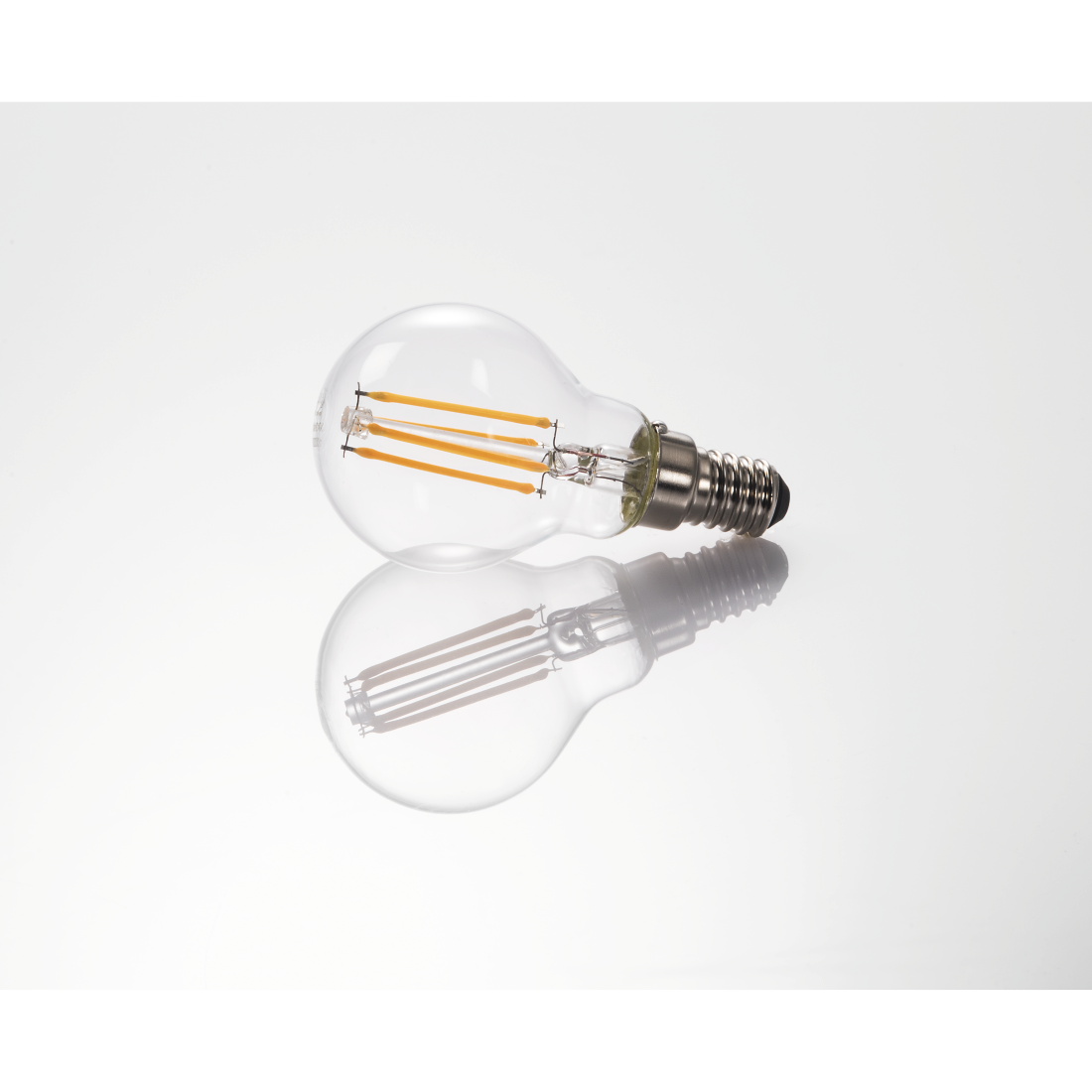 abx3 High-Res Image 3 - Xavax, LED Filament, E14, 470lm Replaces 40W, Drop Bulb, warm white, Dimmable