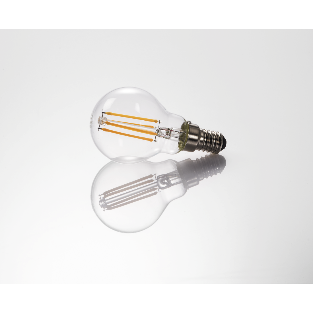 abx3 High-Res Image 3 - Xavax, Ampoule filament à LED, E14, 470lm rempl. amp. sphérique 40W, blc chd