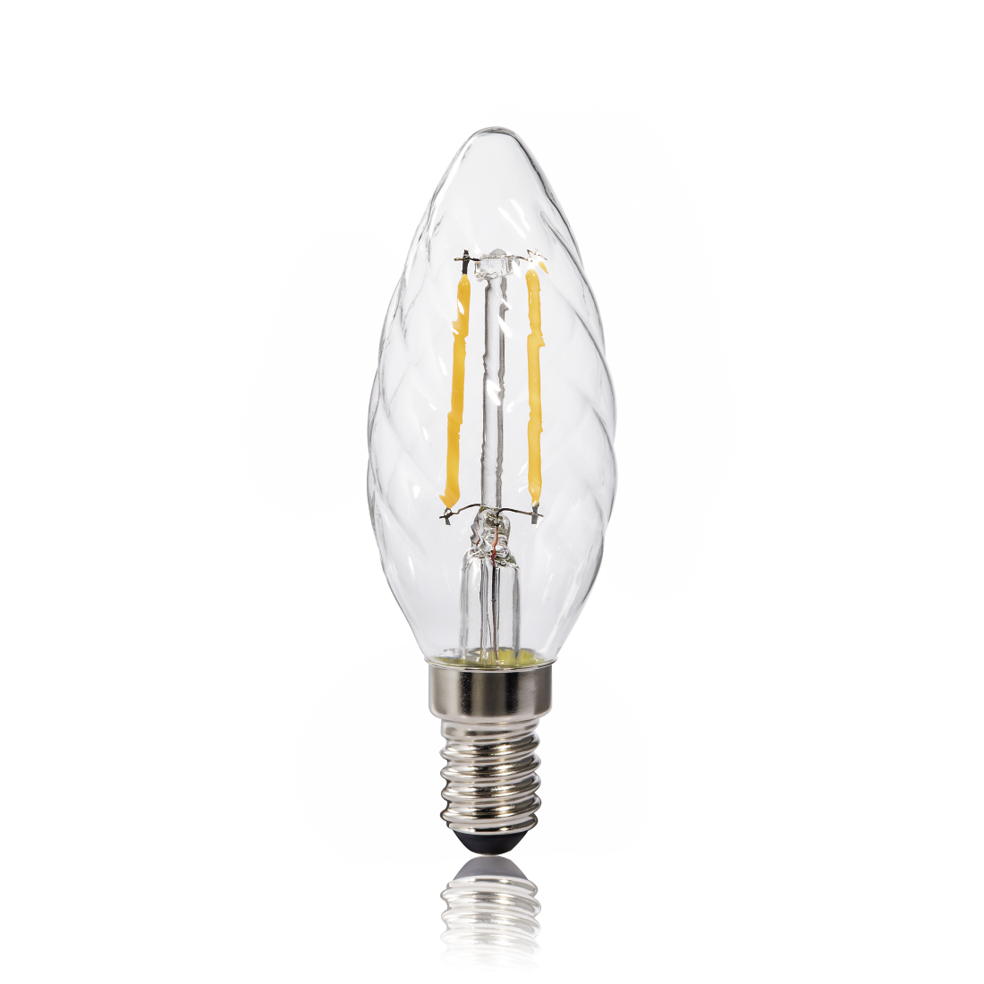abx2 Druckfähige Abbildung 2 - Xavax, LED-Filament, E14, 250lm ersetzt 25W, Kerzenlampe, Warmweiß