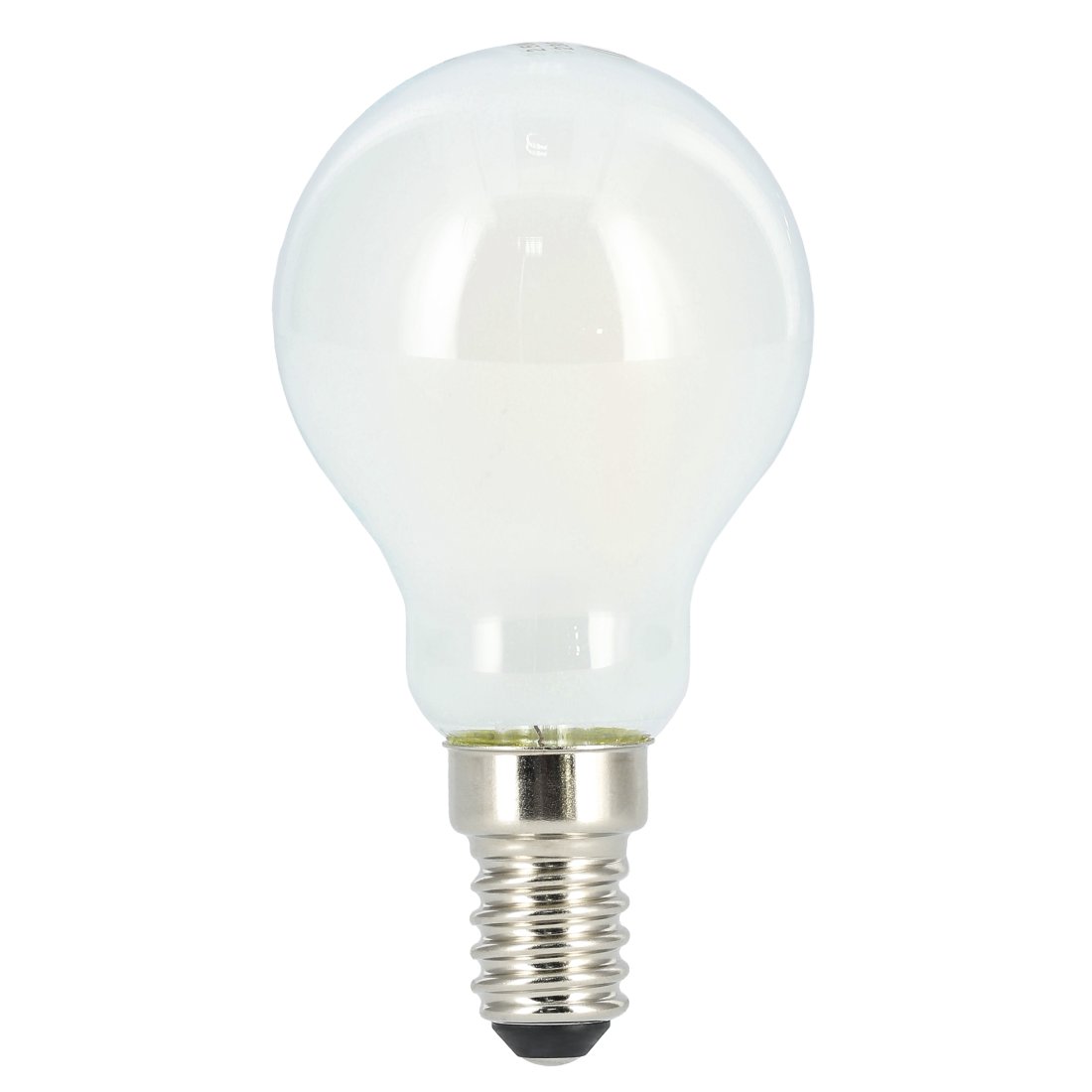 abx High-Res Image - Xavax, LED Filament, E14, 470 lm Replaces 40W, Drop Bulb, Matt, warm white, dimmable