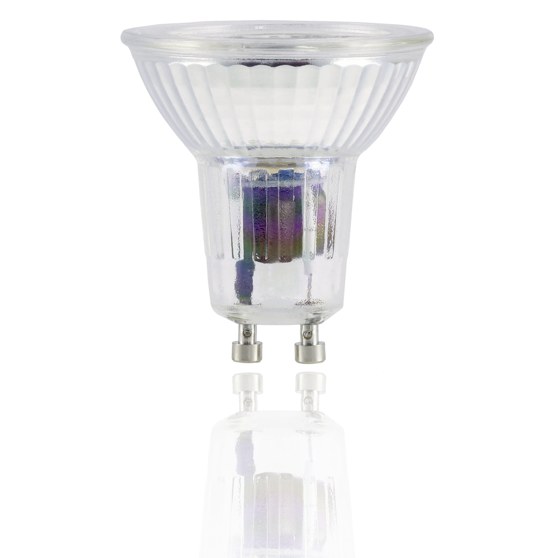 abx2 High-Res Image 2 - Xavax, Ampoule LED, GU10, 400lm remp. 50W, amp. réfl. PAR16, bl. chd., verre