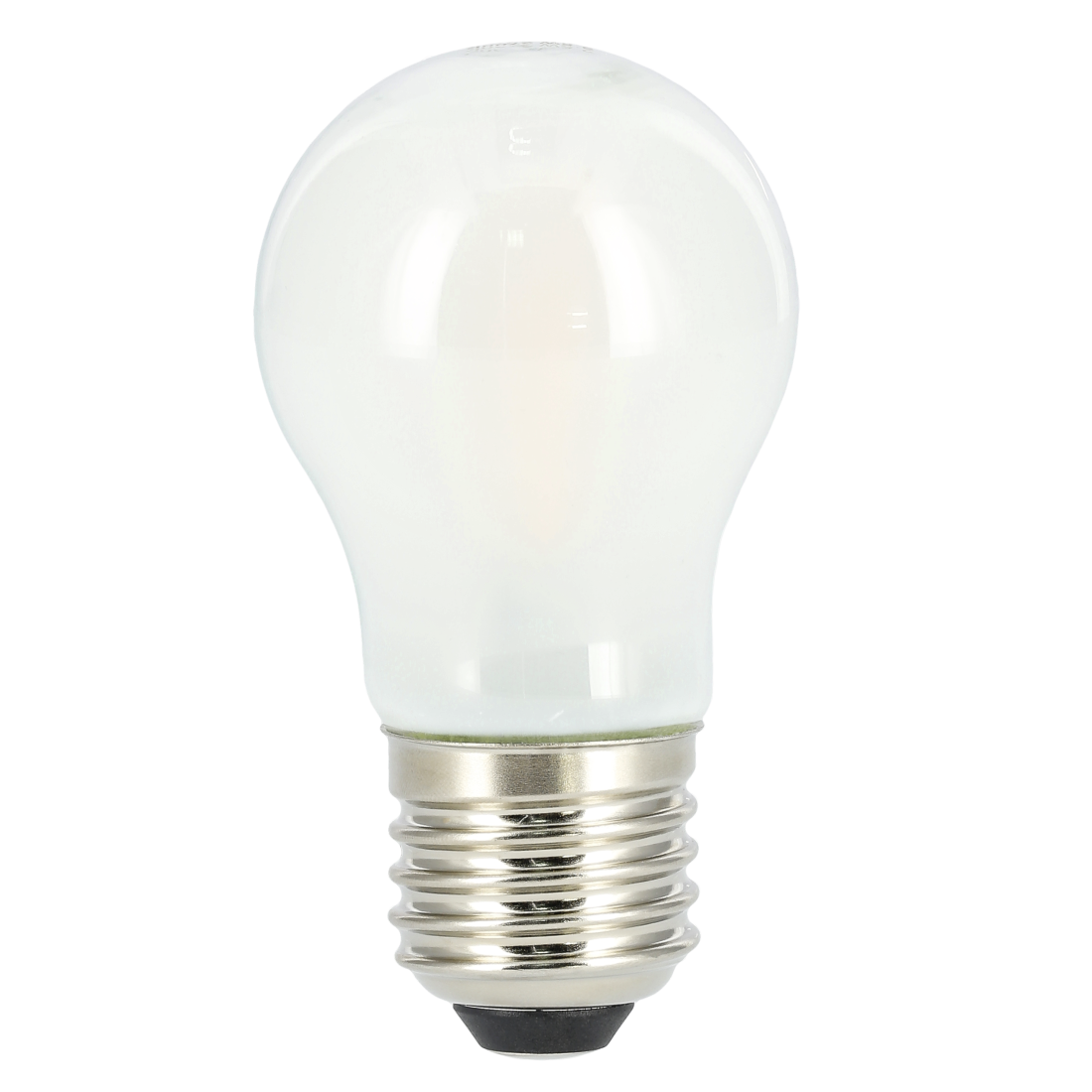 abx High-Res Image - Xavax, LED Filament, E27, 470 lm Replaces 40W, Drop Bulb, Matt, warm white