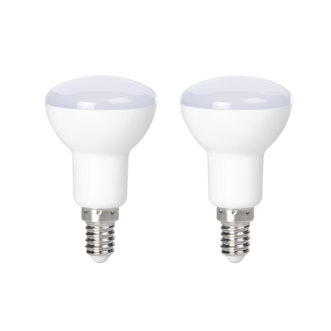 abx Druckfähige Abbildung - Xavax, LED-Lampe, E14, 450lm ersetzt 39W, Reflektorlampe R50, Warmweiß, 2 Stück