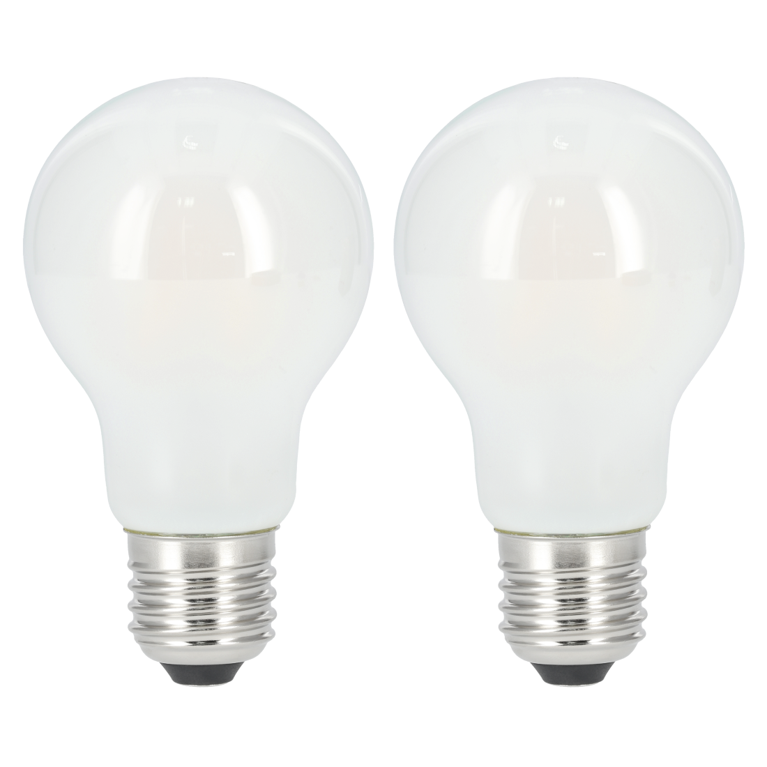 abx High-Res Image - Xavax, LED Filament, E27, 806 lm Replaces 60W, Incand. Bulb, Matt,warm white,2 pcs