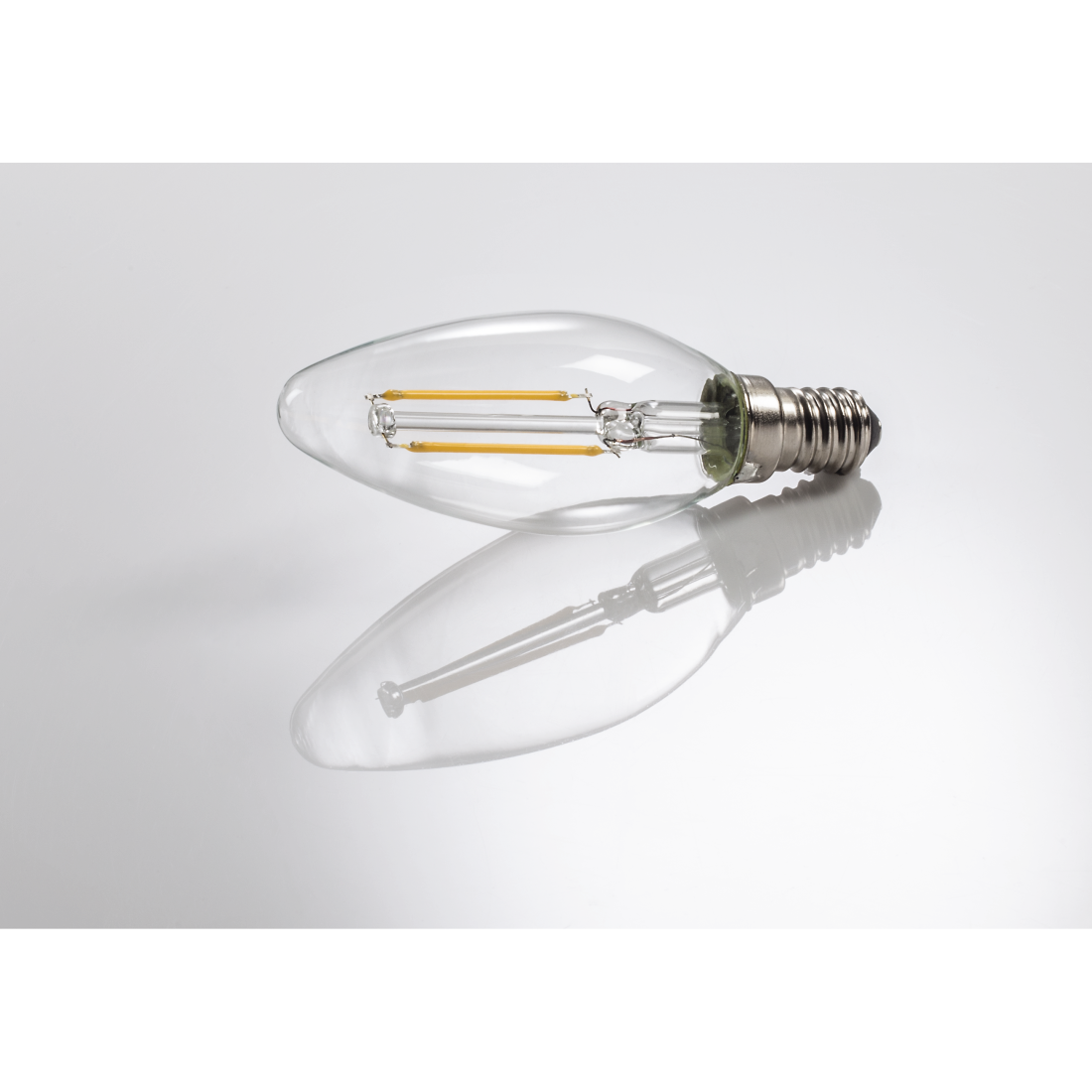 abx3 Druckfähige Abbildung 3 - Xavax, LED-Filament, E14, 250lm ersetzt 25W, Kerzenlampe, Warmweiß, Klar