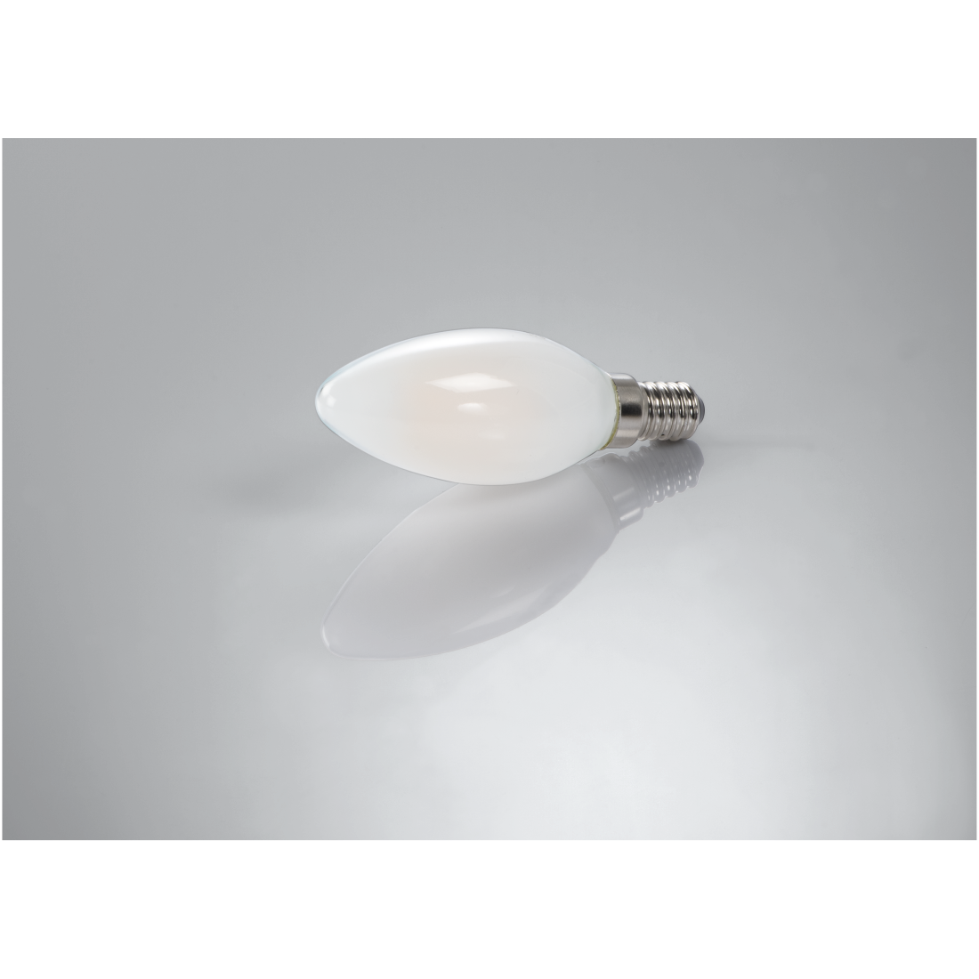 abx3 High-Res Image 3 - Xavax, LED Filament, E14, 470 lm Replaces 40 W, Candle, warm white, matt, RA90, Dimmable