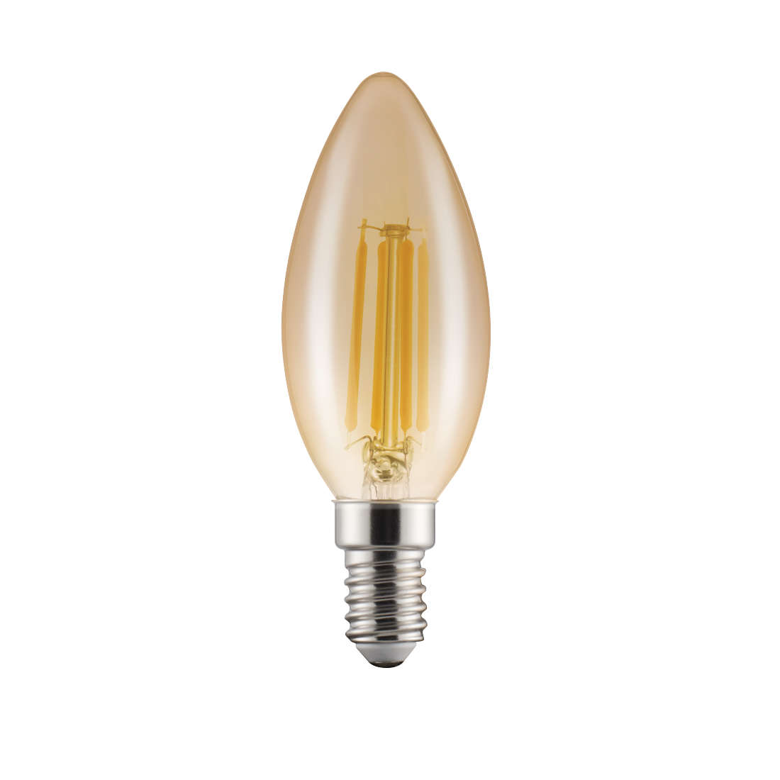 abx Druckfähige Abbildung - Xavax, LED-Filament, E14, 320lm 4W, Vintage-Lampe Kerze, dimmbar, Warmweiß