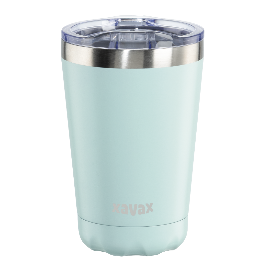 abx High-Res Image - Xavax, Mug isotherme, 270 ml, mug isotherme à emporter avec ouverture, bleu pastel
