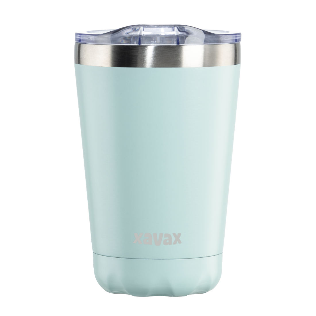 abx2 High-Res Image 2 - Xavax, Thermal Mug, 270 ml, Insulated Mug To Go with Drinks Opening, pastel blue