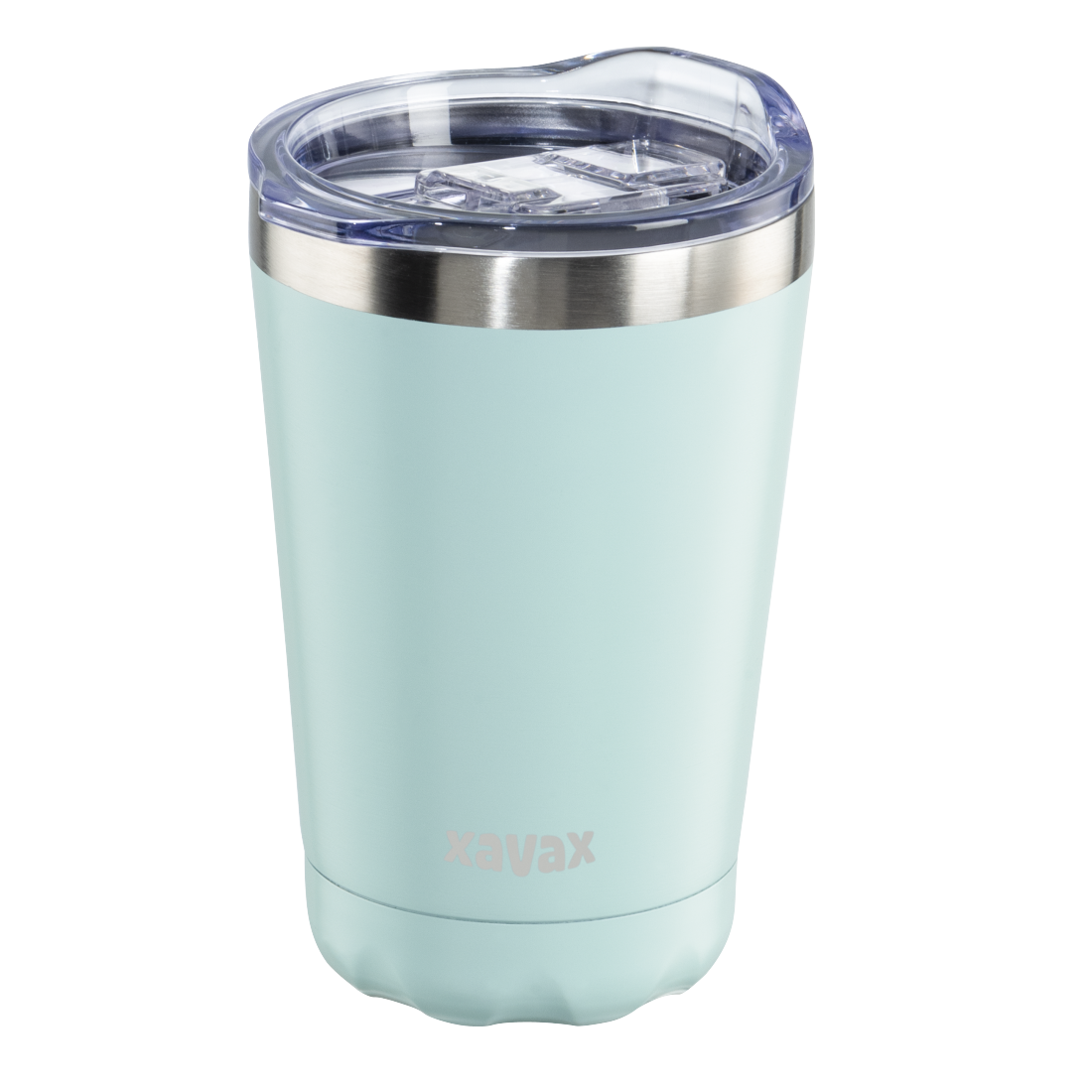 abx4 High-Res Image4 - Xavax, Thermal Mug, 270 ml, Insulated Mug To Go with Drinks Opening, pastel blue