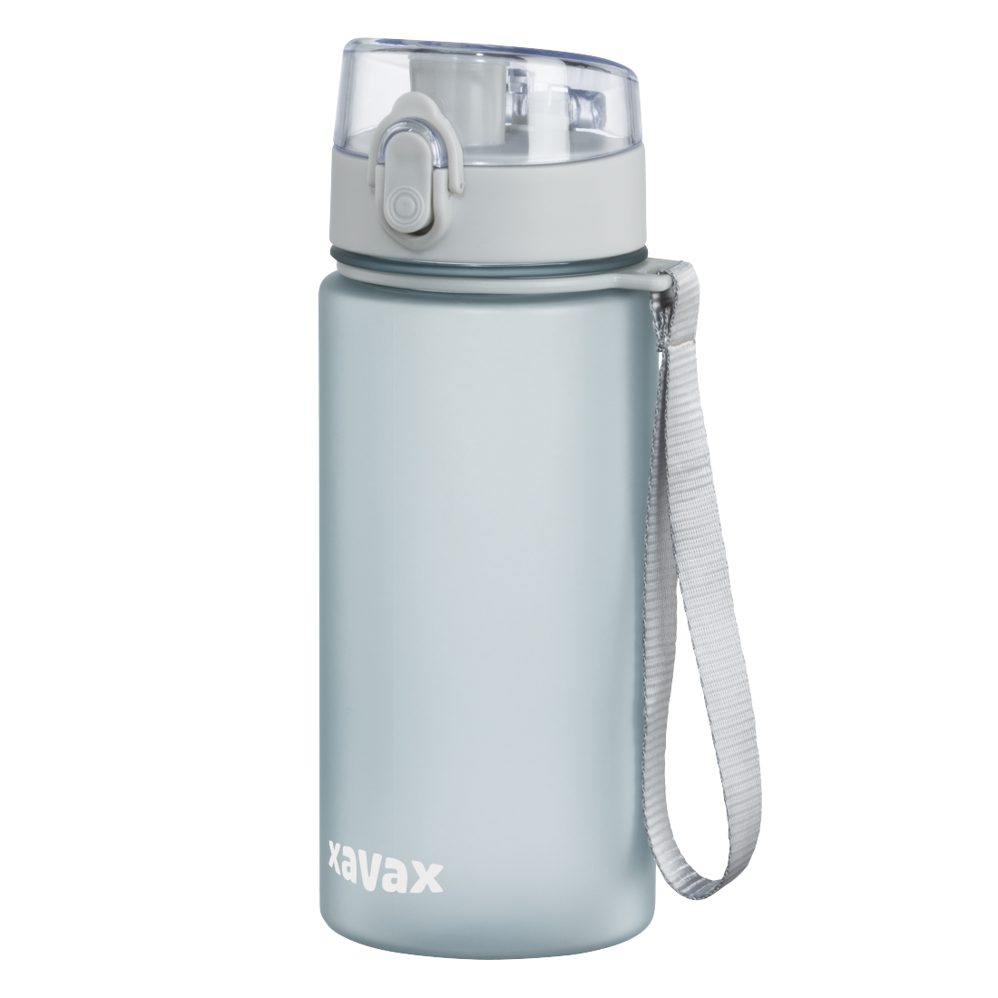 abx High-Res Image - Xavax, Sports Drinking Bottle, 500 ml, Leak-proof, Loop, Single-handed Closure, blue