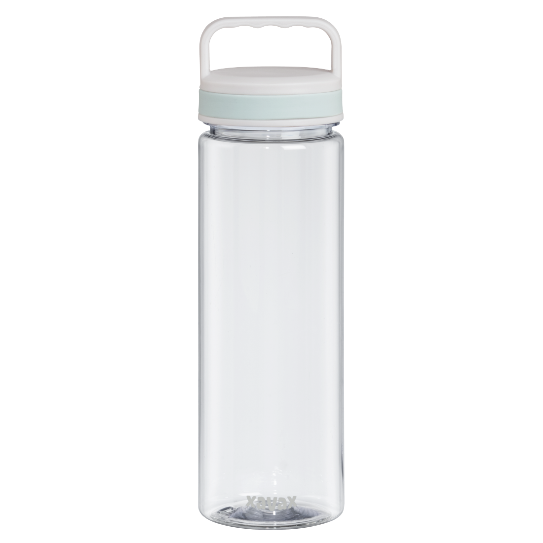 abx Druckfähige Abbildung - Xavax, Trinkflasche, 900ml, auslaufsicher, Henkel, Schraubverschluss, Transparent