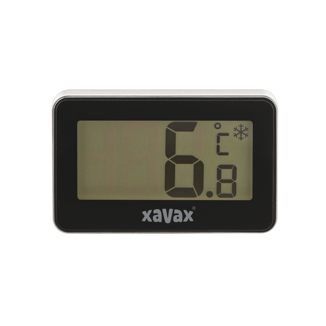 abx High-Res Image - Xavax, Thermomètre numérique pour réfrigérateur et congélateur, noir