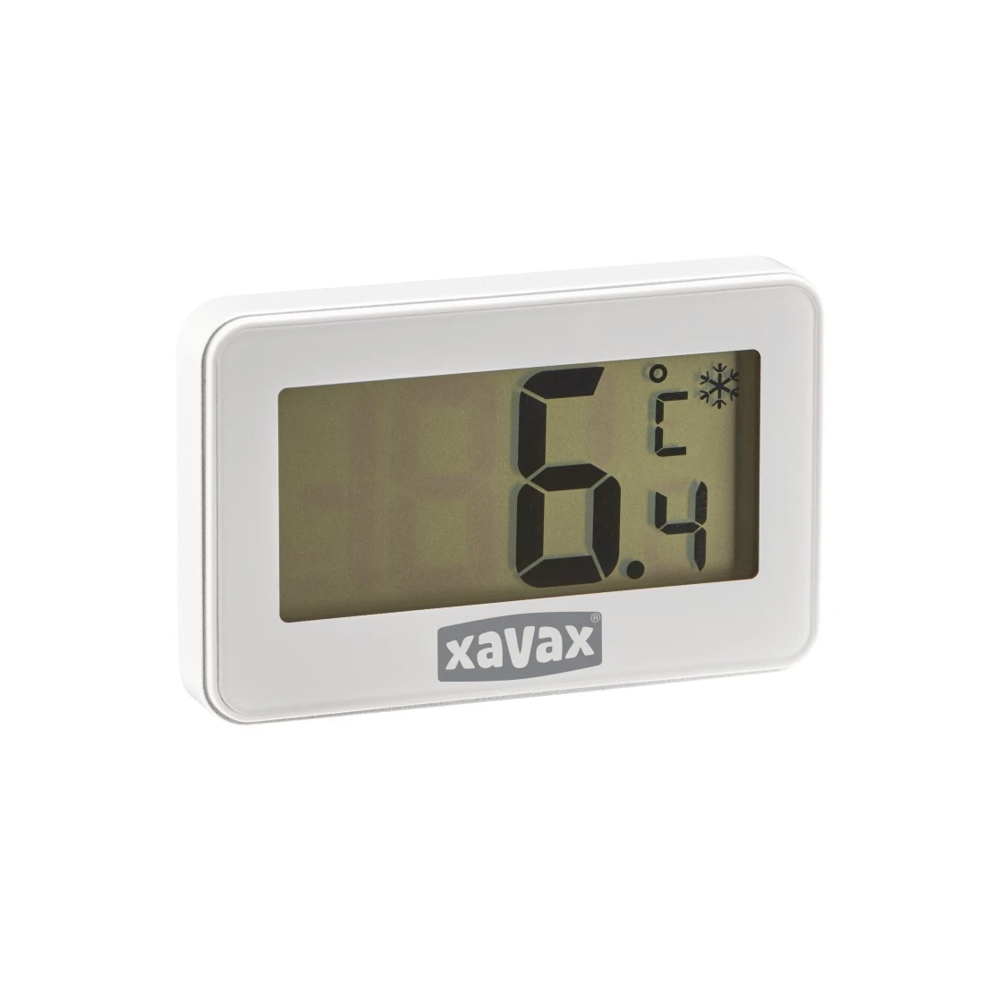 abx3 Druckfähige Abbildung 3 - Xavax, Digitales Thermometer für Kühlschrank, Gefrierschrank und Kühltruhe, Weiß
